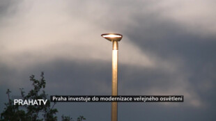 Praha investuje do modernizace veřejného osvětlení