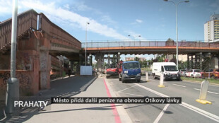 Město přidá další peníze na obnovu Otíkovy lávky