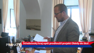 Středočeský kraj opět prodloužil projekt Obědy do škol