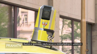 Kamera pomůže záchrance u mimořádných událostí