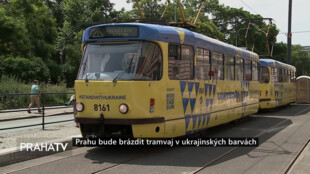 Prahu bude brázdit tramvaj v ukrajinských barvách