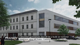 Čakovické gymnázium slaví 30 let a bude se rozrůstat
