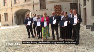 Vedení Prahy představilo programové prohlášení
