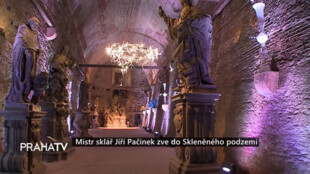 Mistr sklář Jiří Pačinek zve do Skleněného podzemí