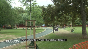 Park Solidarita V Praze 10 prošel revitalizací