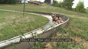 Bobová dráha v Praze nabízí adrenalinový zážitek