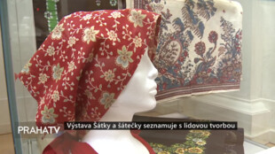 Výstava Šátky a šátečky seznamuje s lidovou tvorbou
