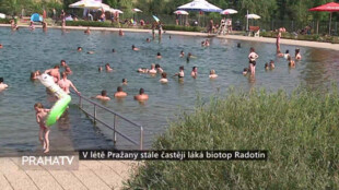 V létě Pražany stále častěji láká biotop Radotín