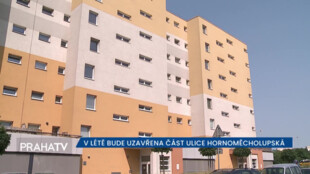 V létě bude uzavřena část ulice Hornoměcholupská