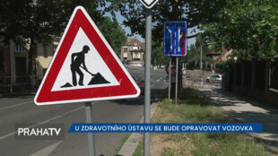U Zdravotního ústavu se bude opravovat vozovka