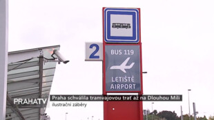 Praha schválila tramvajovou trať až na Dlouhou Míli