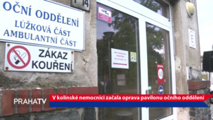 V kolínské nemocnici začala oprava pavilonu očního oddělení