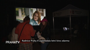 Radnice Prahy 8 uspořádala letní kino zdarma