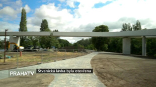 Štvanická lávka byla otevřena