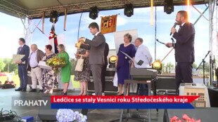 Ledčice se staly Vesnicí roku Středočeského kraje