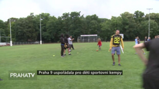 Praha 9 uspořádala pro děti sportovní kempy