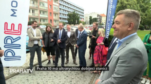 Praha 10 má ultrarychlou dobíjecí stanici