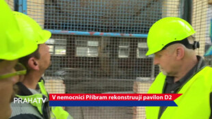 V nemocnici Příbram rekonstruují pavilon D2