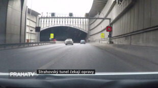 Strahovský tunel čekají opravy