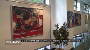 V Galerii PRE zahájila výstavu malířka Andrea Forsterová