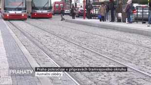 Praha pokračuje v přípravách tramvajového okruhu