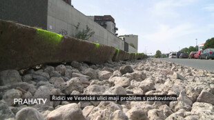 Řidiči ve Veselské ulici mají problém s parkováním