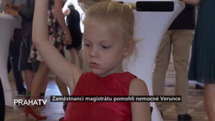 Zaměstnanci magistrátu pomohli nemocné Verunce