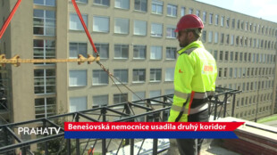 Benešovská nemocnice usadila druhý koridor