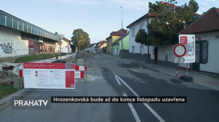 Hrozenkovská bude až do konce listopadu uzavřena
