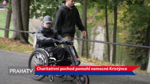 Charitativní pochod pomohl nemocné Kristýnce