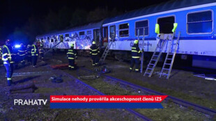 Simulace nehody prověřila akceschopnost členů IZS