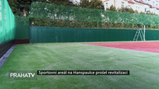 Sportovní areál na Hanspaulce prošel revitalizací