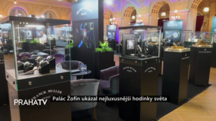 Palác Žofín ukázal nejluxusnější hodinky světa