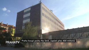 Praha koupí poštu Na Strži, zaplatí přes 400 milionů