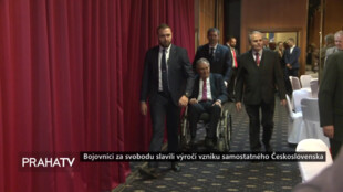 Bojovníci za svobodu slavili výročí vzniku samostatného Československa