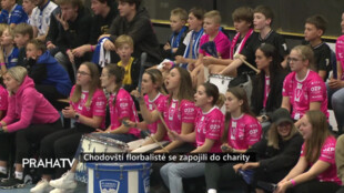 Chodovští florbalisté se zapojili do charity