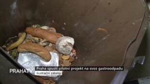 Praha spustí pilotní projekt na svoz gastroodpadu