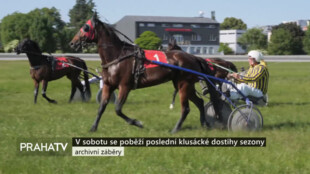 V sobotu se poběží poslední klusácké dostihy sezony