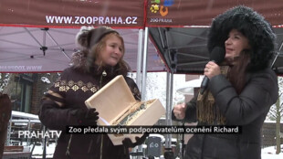 Zoo předala svým podporovatelům ocenění Richard