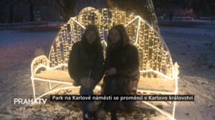 Park na Karlově náměstí se proměnil v Karlovo království