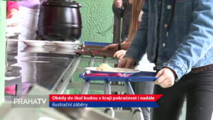 Obědy do škol budou v kraji pokračovat i nadále