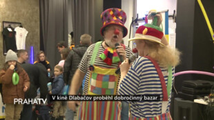 V kině Dlabačov proběhl dobročinný bazar