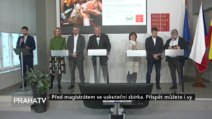 Před magistrátem se uskuteční sbírka. Přispět můžete i vy