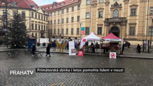 Primátorská sbírka i letos pomohla lidem v nouzi