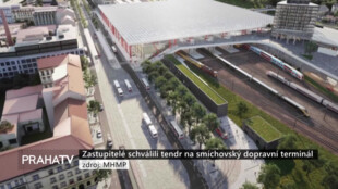 Zastupitelé schválili tendr na smíchovský dopravní terminál