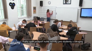 Praha opět podpoří nulté ročníky pro studenty z Ukrajiny