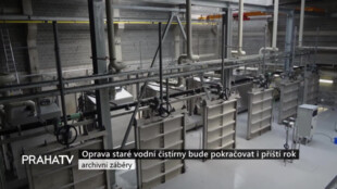 Oprava staré vodní čistírny bude pokračovat i příští rok