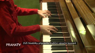 ZUŠ Stodůlky připravila tradiční vánoční koncert