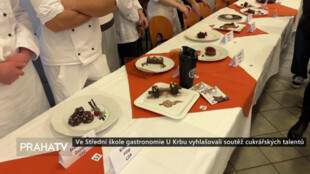 Ve Střední škole gastronomie U Krbu vyhlašovali soutěž cukrářských talentů