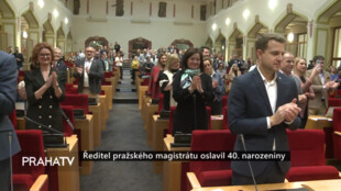 Ředitel pražského magistrátu oslavil 40. narozeniny